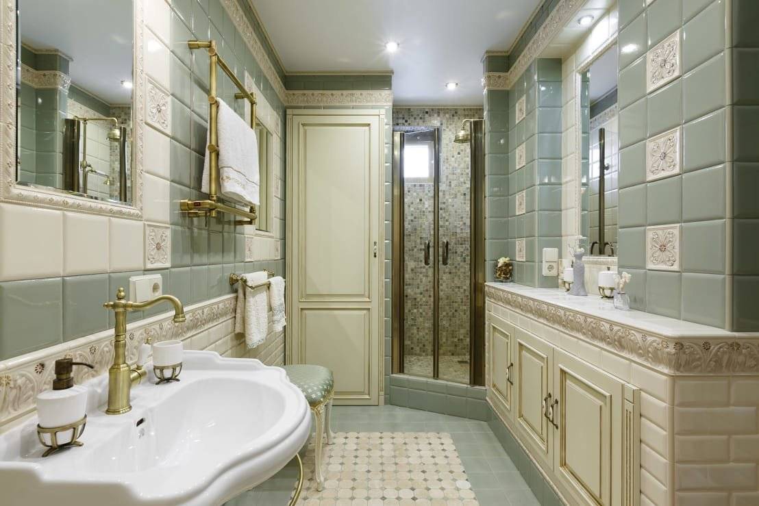 Интерьер ванной в английском стиле: гармония роскоши и уюта в вашем доме