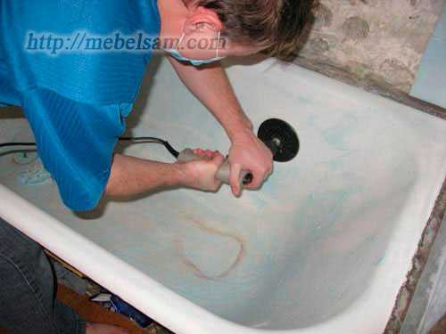 Как можно отполировать эмаль ванны и восстановить блеск