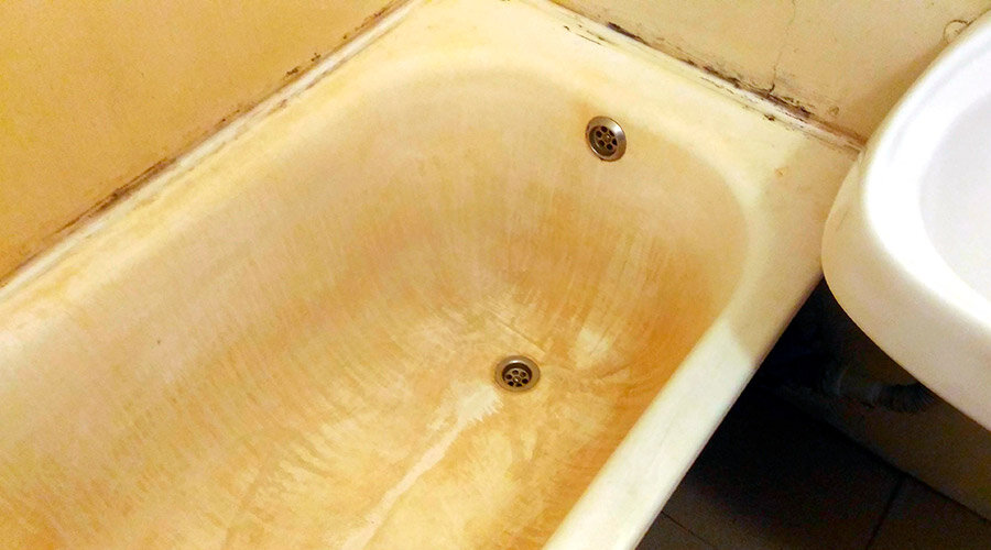 Чем отчистить акриловую ванну от желтизны и ржавчины? | homelifehack.ru