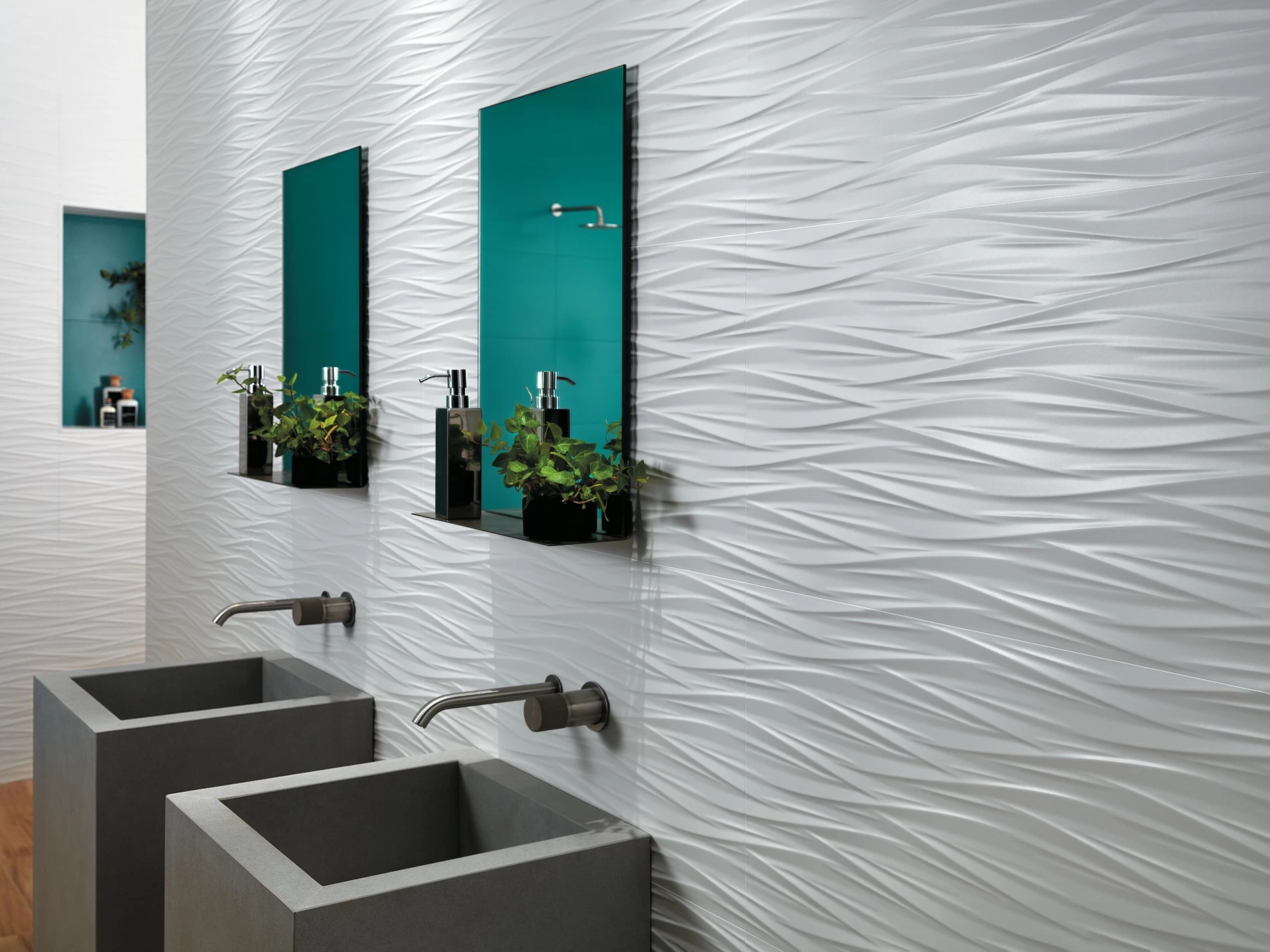 3d плитка для ванной комнаты – погружение в другое измерение | онлайн-журнал о ремонте и дизайне