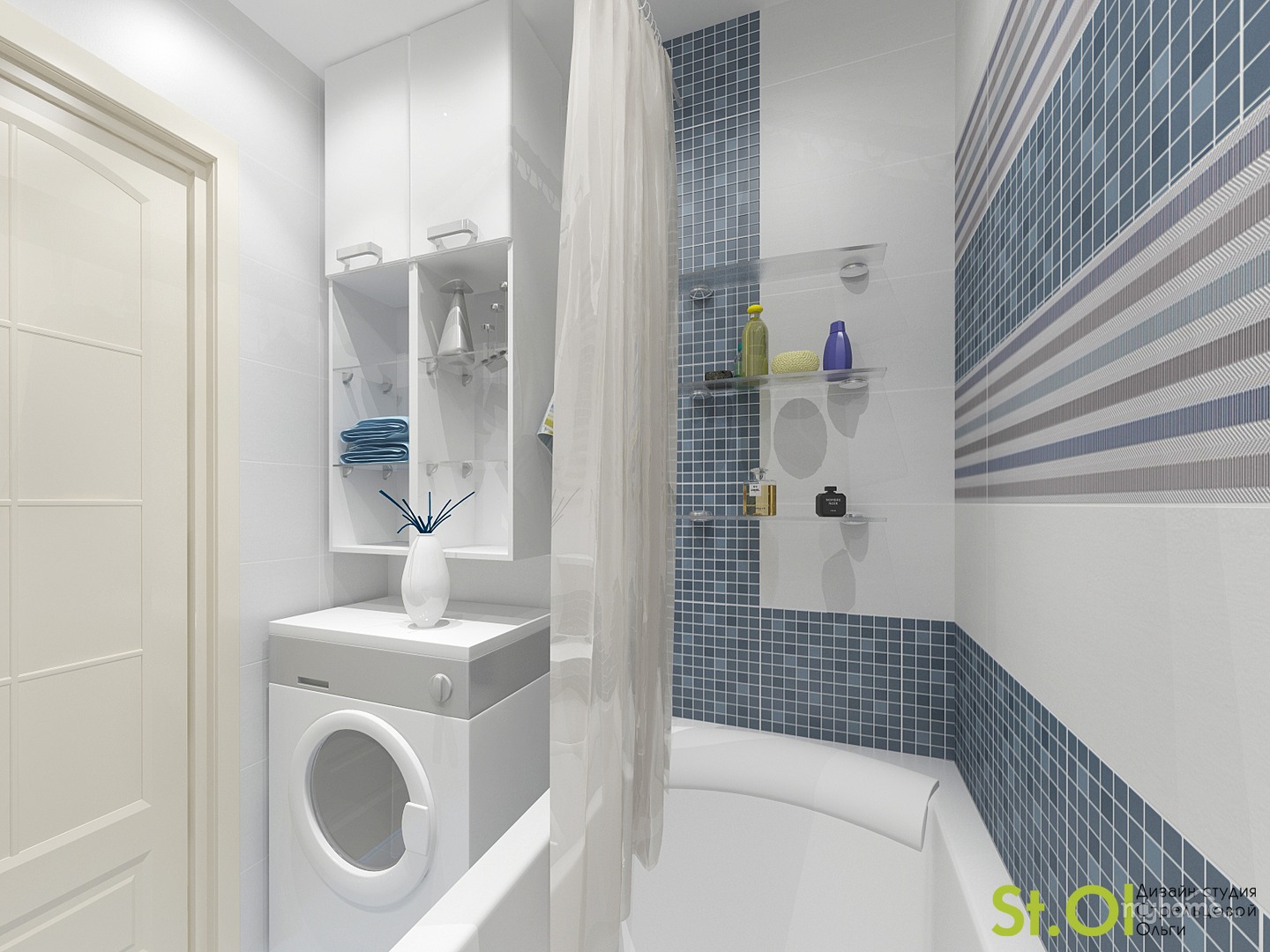 Ремонт ванной комнаты в чешке - 137 серия, дизайн и интерьер