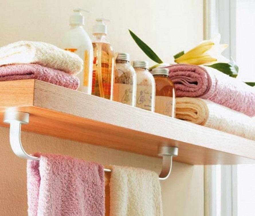 Полки для хранения полотенец: функциональный аксессуар в ванной комнате