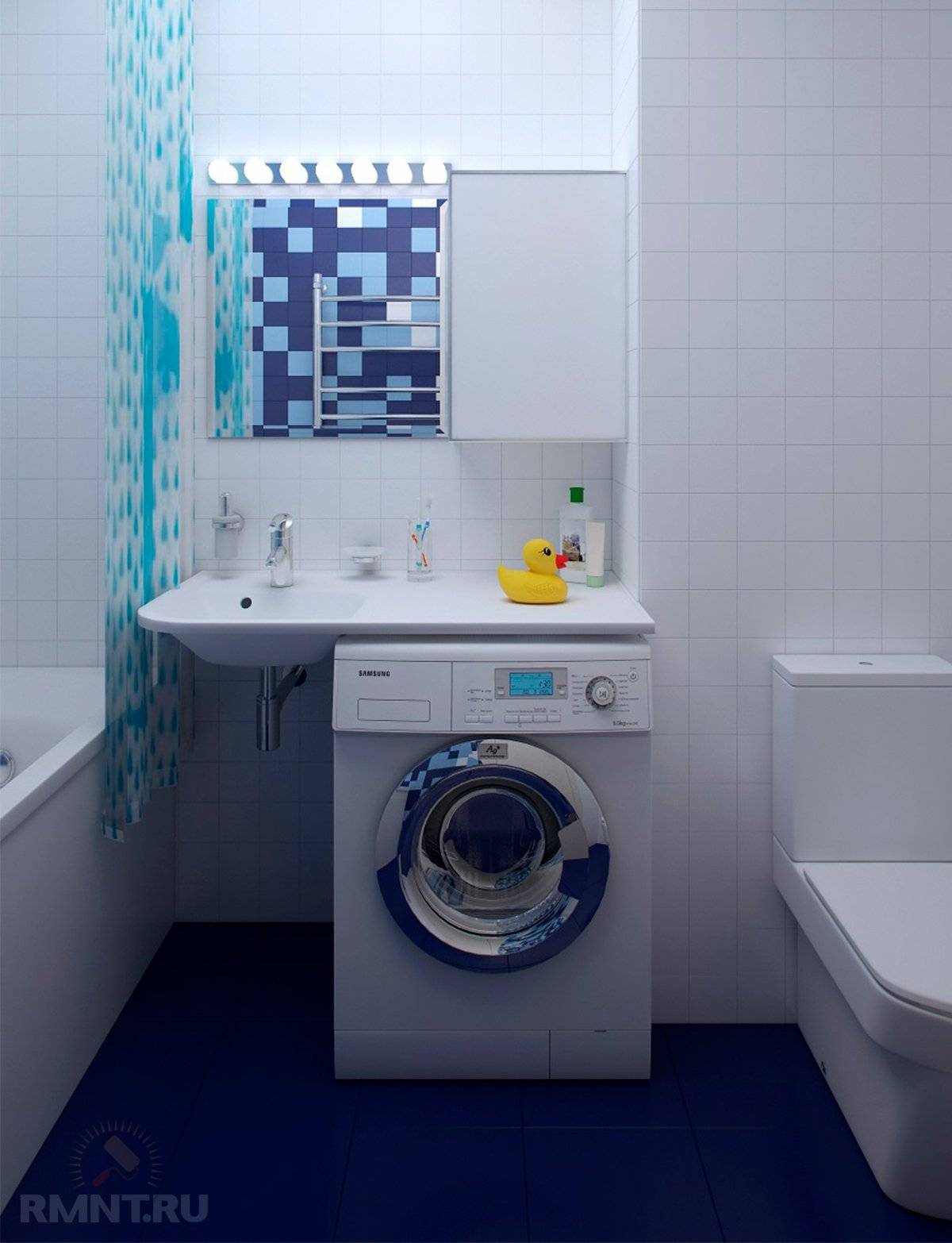 Современный дизайн ванной комнаты в хрущевке | топ-13 вариантов