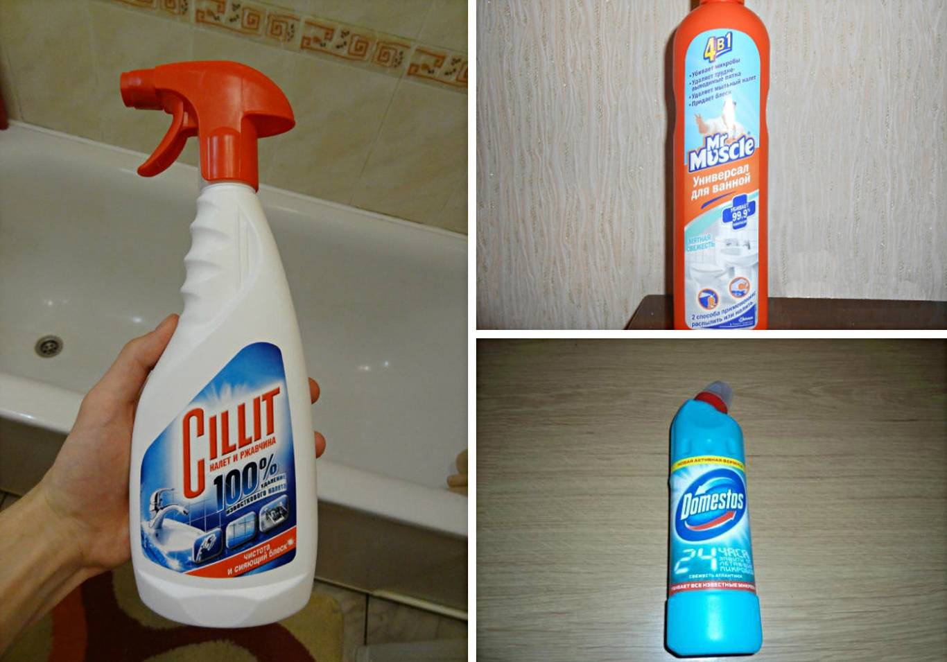Чем отмыть плитку в ванной от налета в домашних условиях: советы с видео
