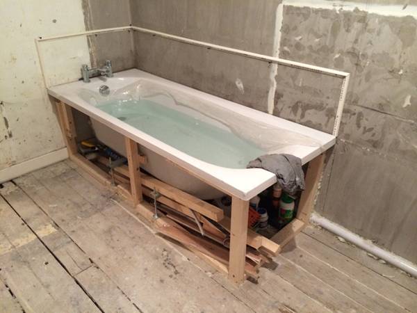 Установка ванны до укладки плитки или после: способы, технологии, инструкции – ремонт своими руками на m-stone.ru