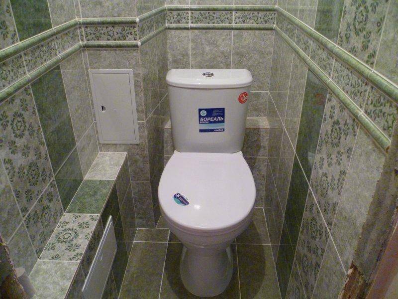 Плитка для туалета: советы по выбору и укладке своими руками