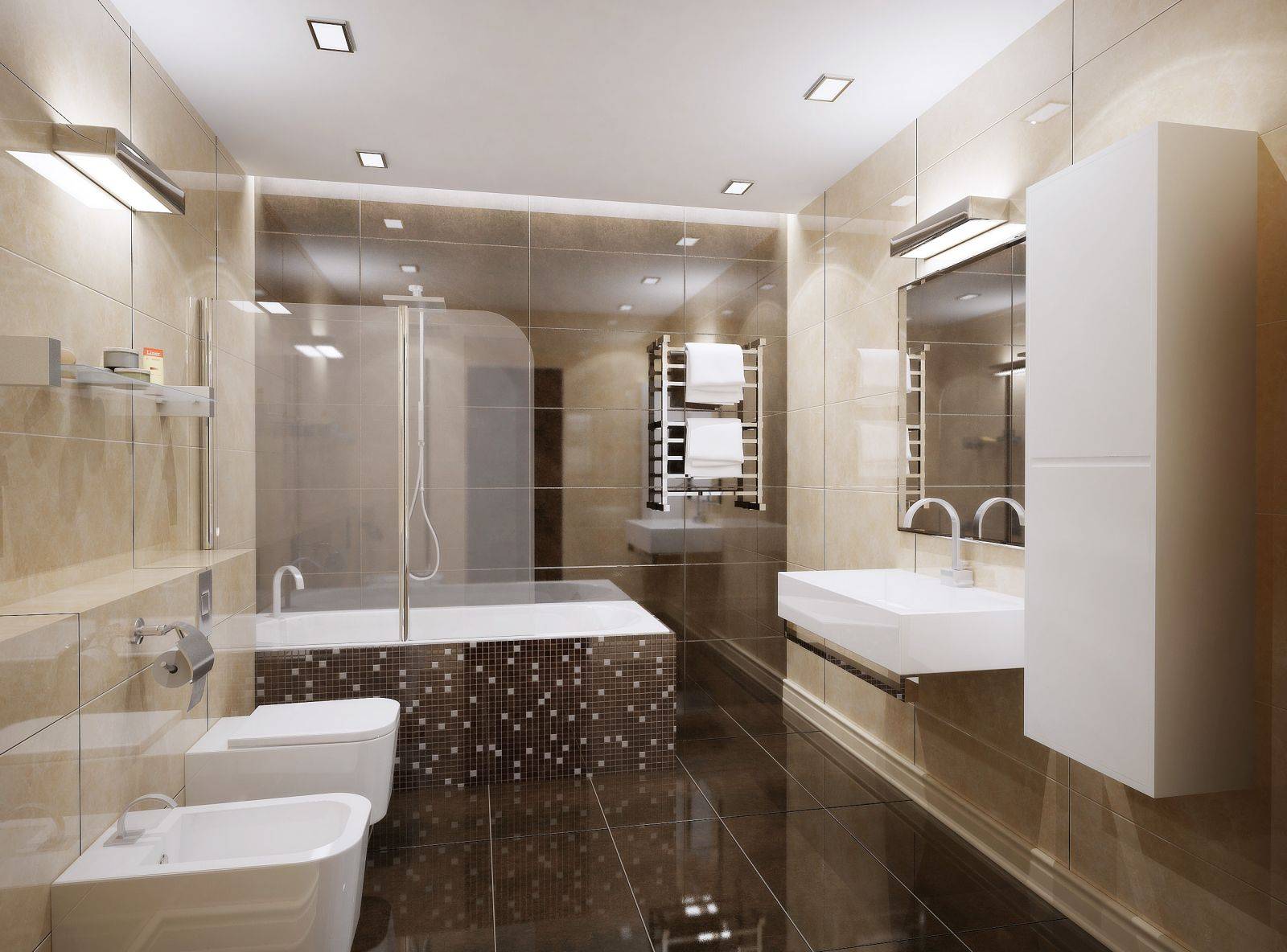 Дизайн интерьера ванной комнаты 2023: новинки, классика, современные идеи, с душем, угловой ванной, эконом класса