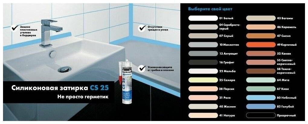Какую выбрать затирку для плитки в ванной?